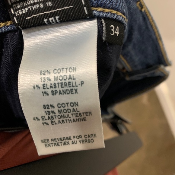 7 for all mankind vintage stretch denim - Picture 4 of 5